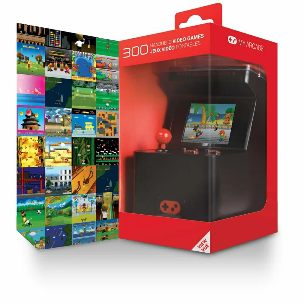 My Arcade Retro Arcade Machine X 300 Built-in Games NEW